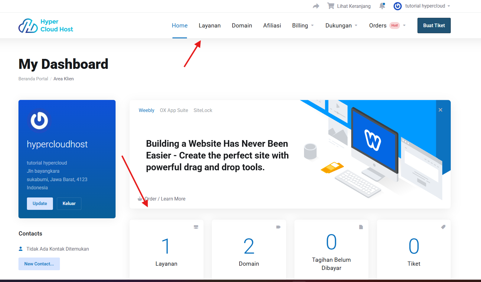 home web